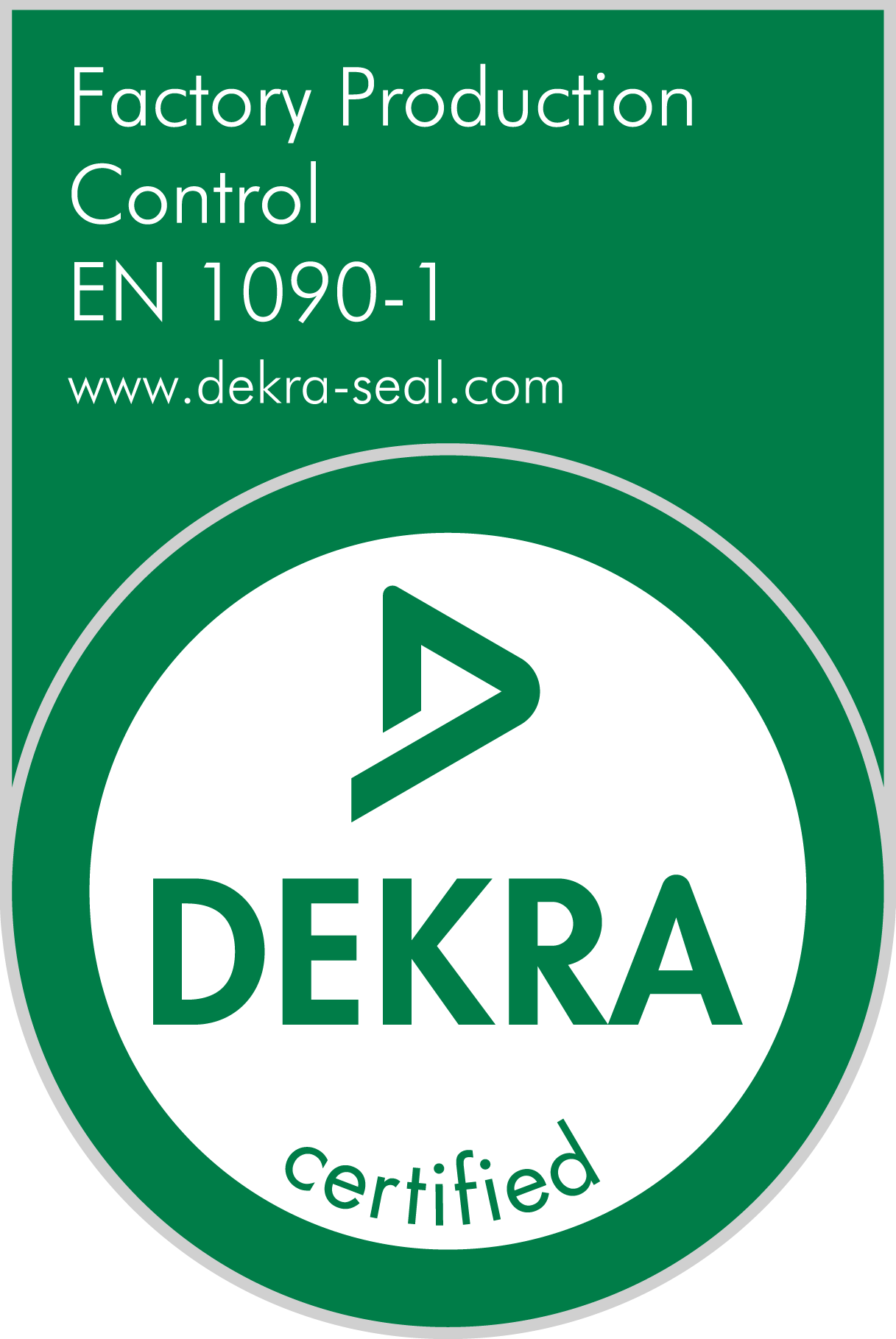 DEKRA-sertifikaatti EN 1090-1